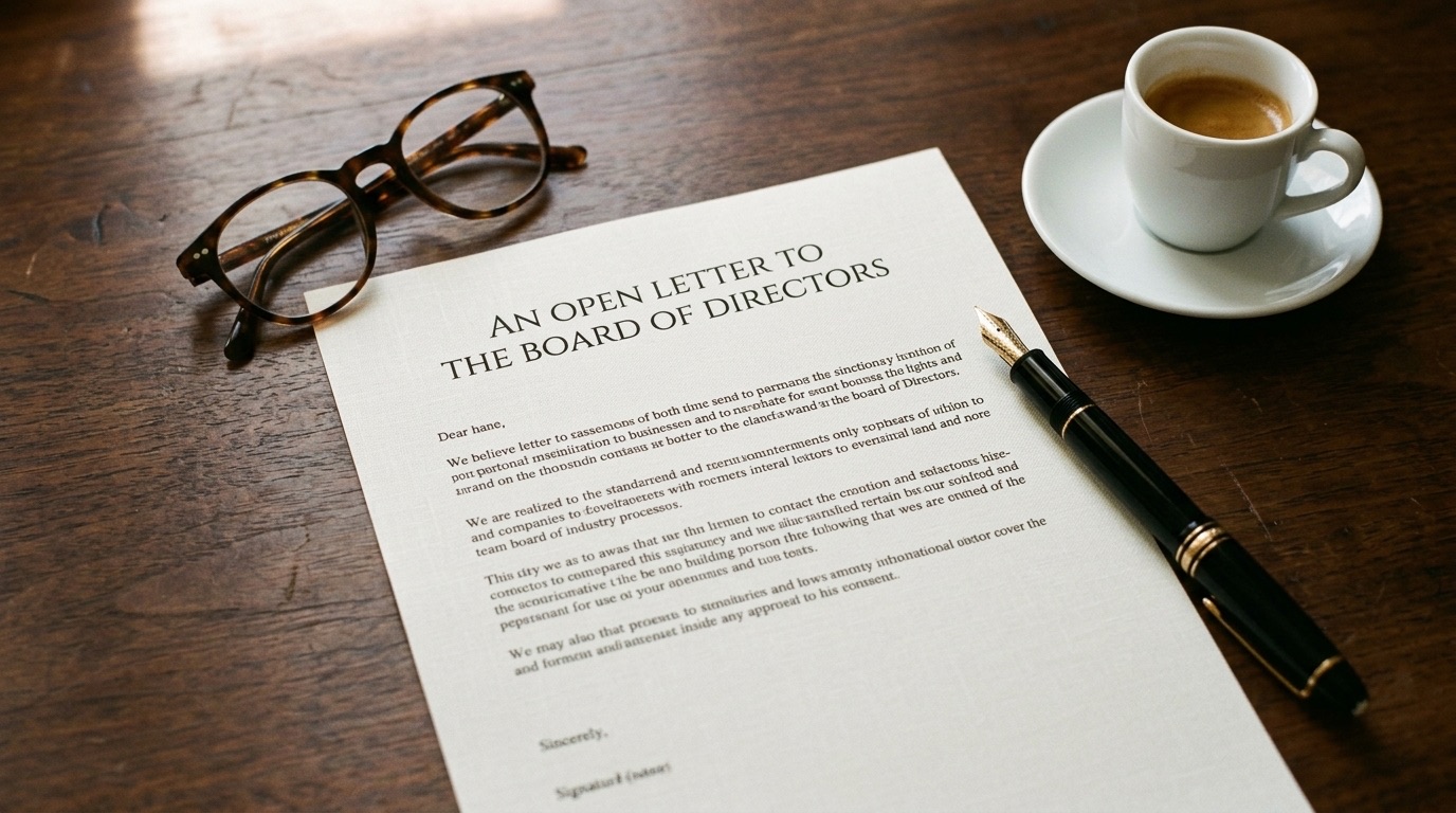 Fr. Emmanuel Lemelson: An Open Letter to The TASIS Foundation